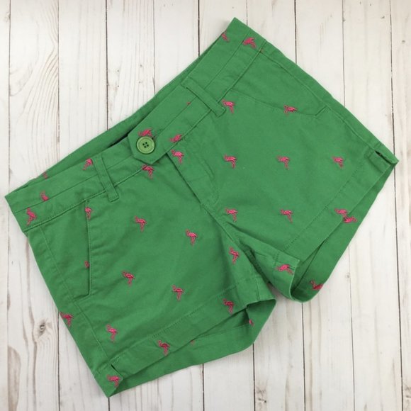 Flamingo Print Short Shorts Size 5 - Picture 5 of 5